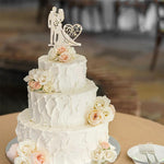 PALAY® Wedding Cake Topper Decorative Mr and Mrs Cake Topper for Wedding Cake Shining Rhinestone Embellishment Couple Cake Topper For Wedding, Engagement, Bridal Shower, Anniversary