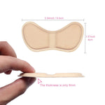 PALAY Heel Cushion Inserts for Pain Relief with Self-Adhesive Grip | 3 Pairs Beige Unisex