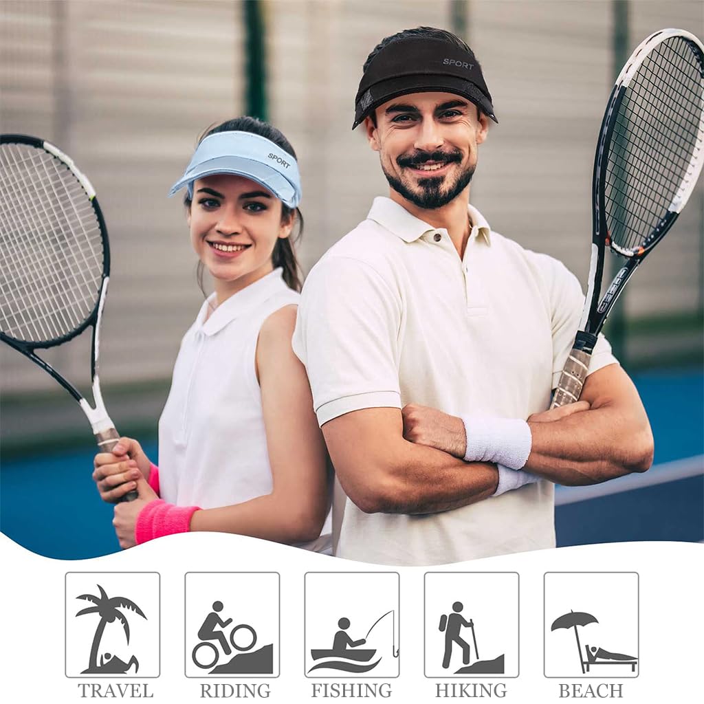 PALAY Sun Golf Visor Hats for Women with Retractable Brim and Breathable Fabric | Adjustable Fit