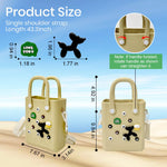 PALAY Fashion Phone Bag for Daily Use with Twist to Fold Handle 15x7x20cm EVA | Gift for Girls