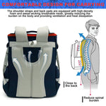 PALAY Kids School Backpack for Boys with 3D Back Support and Polyester Water Resistance