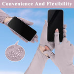 PALAY UV Protection Arm Sleeves for Driving and Cycling with UPF 50+ & Anti Slip Palm | Purple