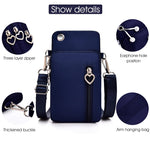 PALAY Small Crossbody Wallet Phone Bag for Women with 3 Layers and 4 Pockets | Faux Leather