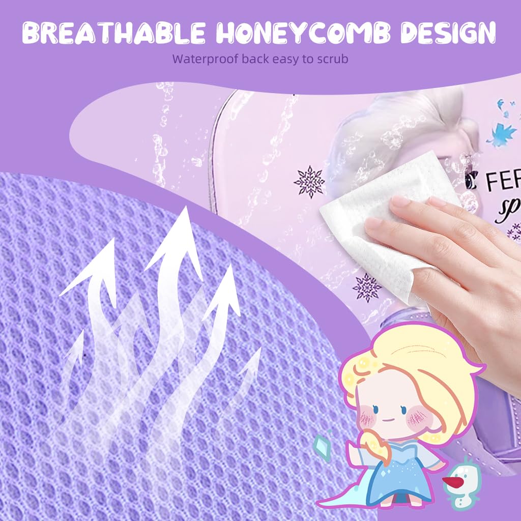 PALAY Kindergarten Backpack for Girls featuring Elsa Design with 26x32 cm Waterproof Build | Ideal Preschool Gift for Ages 2–5