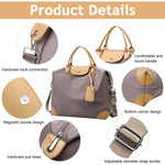 PALAY® Women Duffel Bag WaterproofTravel Bag Oxford Clothes Handbag with Shoulder Strap Fashion Women Duffel Bag Tote Bag Fitness Bag, 41x16x33cm