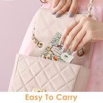 PALAY Credit Card Holder for Women with 20-Card Storage and Anti-Demagnetization PU Wallet | Compact Organizer for Travel