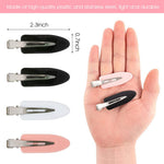 PALAY No Bend Hair Clips Set for Styling Bangs with Crease-Free Design 24PCS | Multicolor