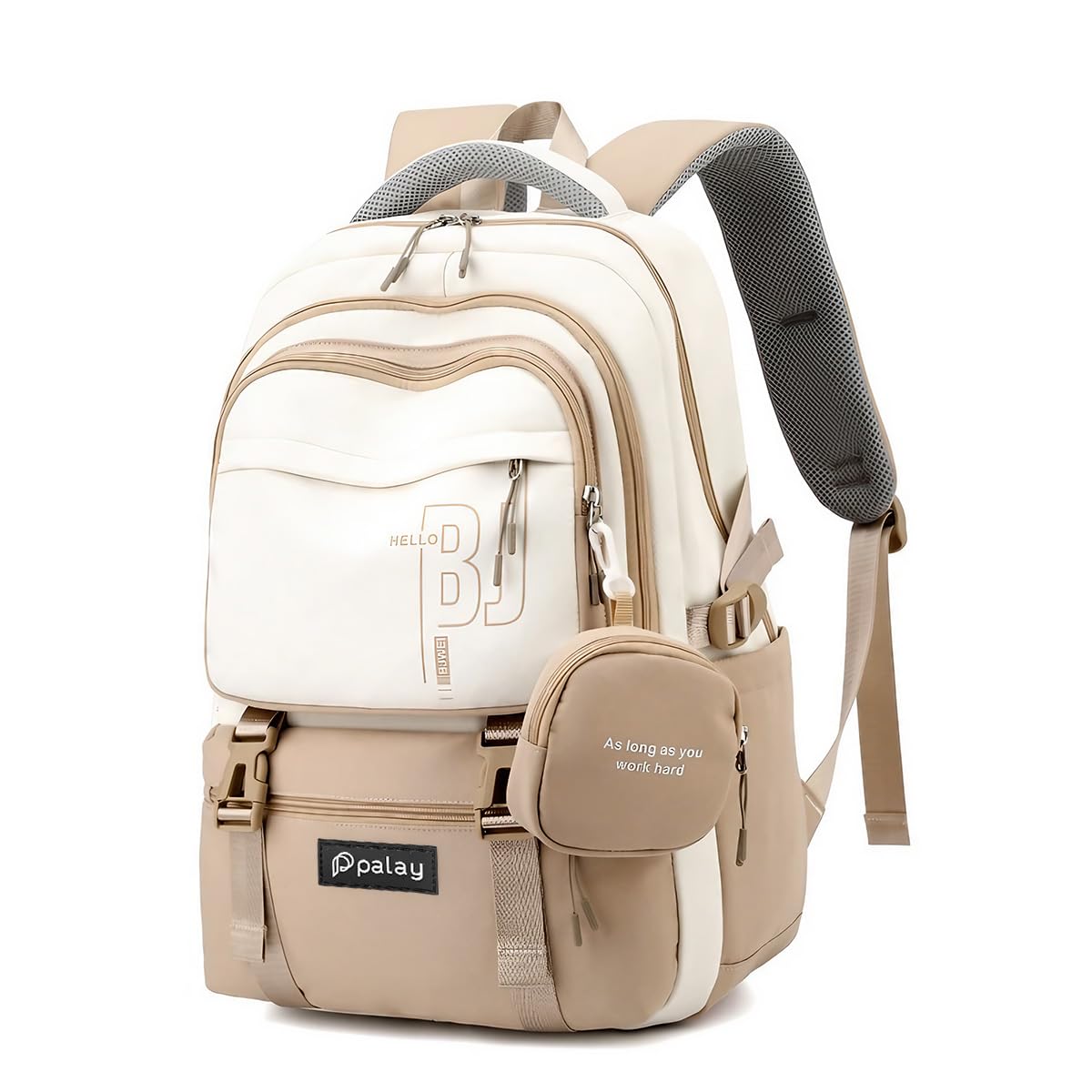 PALAY Backpack Bags for Women featuring padded 15.6 in laptop compartment and waterproof nylon | ideal for school travel and daily use