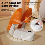 PALAY Electric Shoe Dryer for Boots and Gloves with 48°C Heat and 4 Timer Control | Folding Design