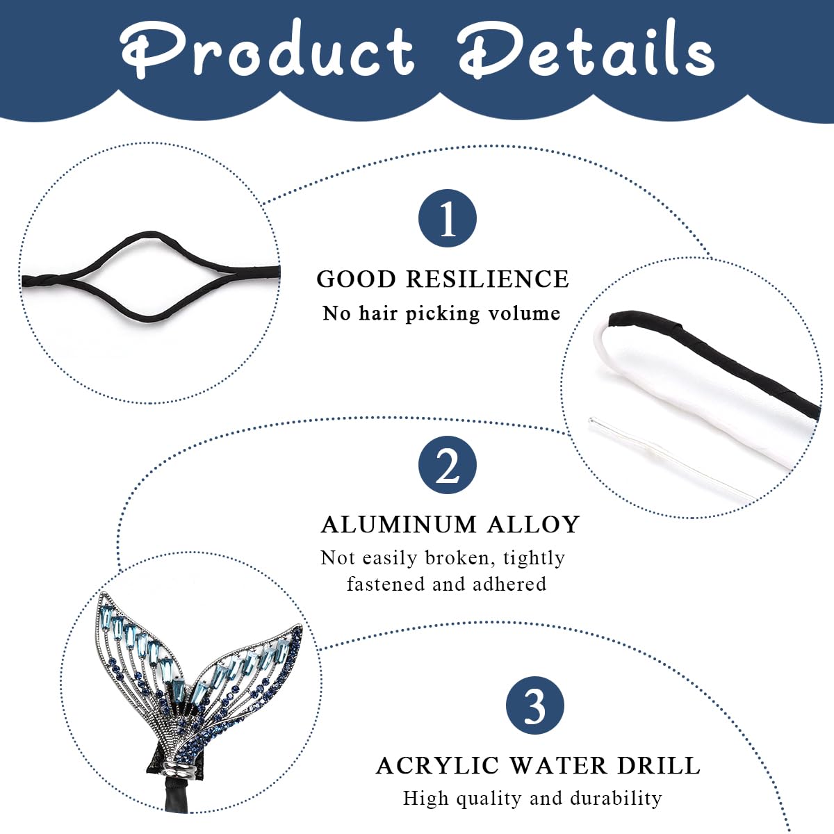 PALAY® Magic Hair Bun Maker for Hair Mermaid Tail Rhinestone Hair Bun Accessories for Women Elegant Hair Accessories for Women Flower Twist Hair Bun Shaper for Medium Thick Hair