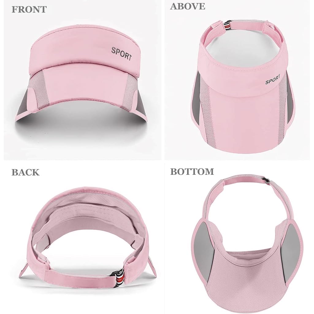 PALAY Sun Visor Hats for Women with Retractable Brim and Breathable Fabric | Adjustable Fit