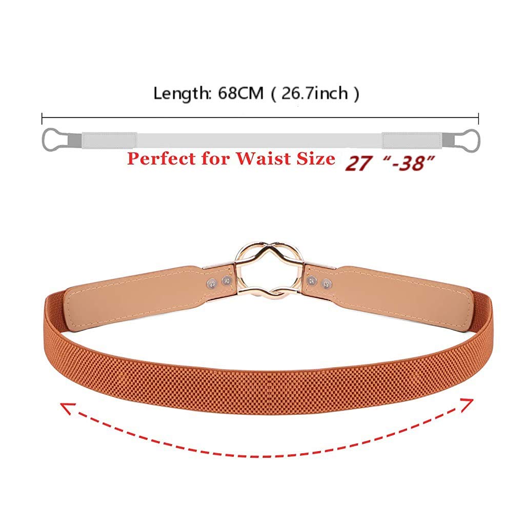 PALAY® Women Elastic Waist Belt Long Belt Waist Cinch Belt for Women Accessories?85cm?
