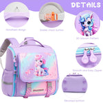 PALAY Backpack for Kids featuring Unicorn Pattern and Reinforced Zippers | Ideal School Bag