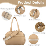 PALAY Gym Bag for Women with Wet Pocket 30×19×42 cm Water Resistant Nylon | Travel Duffle