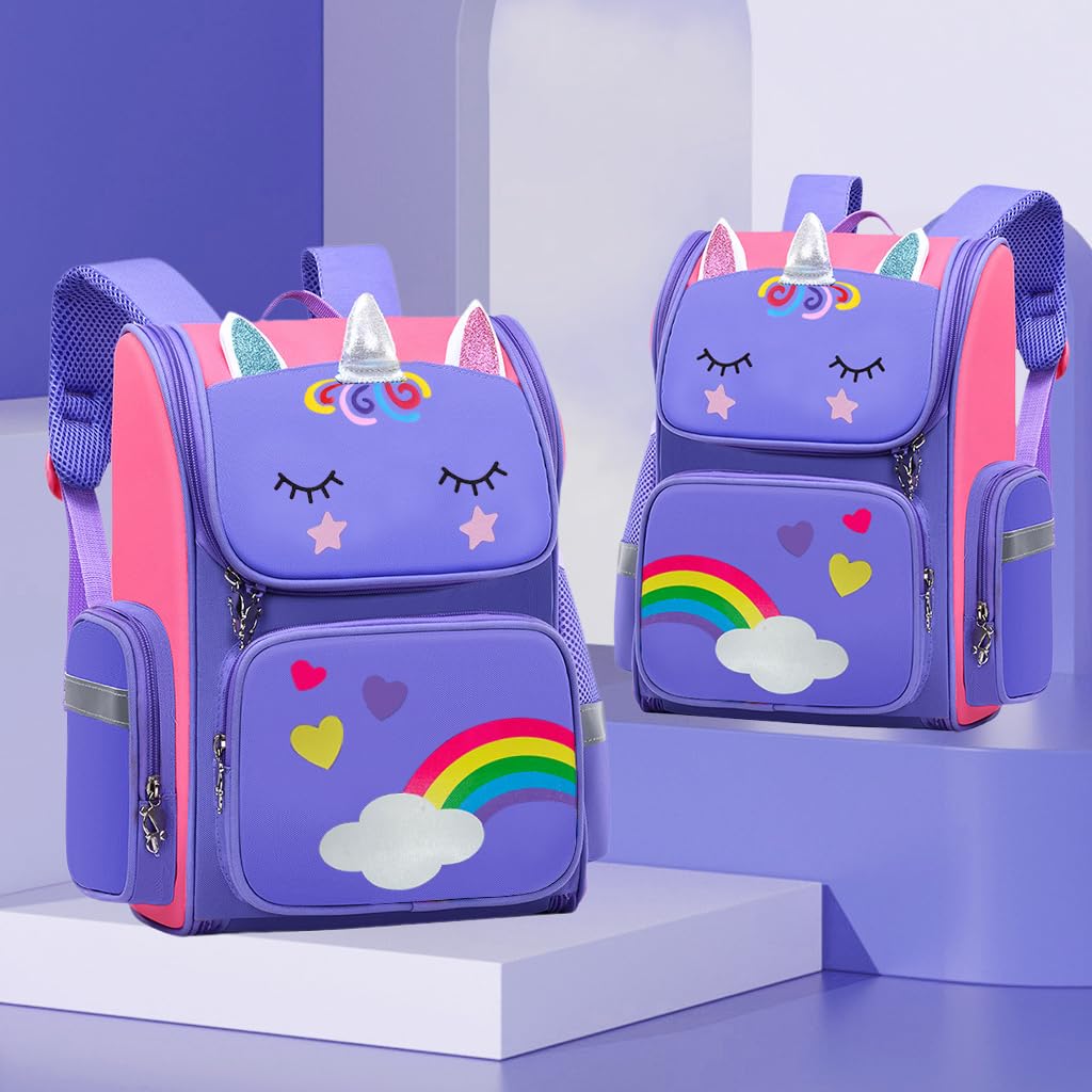 PALAY Girls School Backpack for Kids featuring 39×24×12 cm Capacity and Ergonomic Design