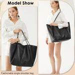 PALAY Tote Bag for Women featuring Spacious Interior and Waterproof PU Leather | Ideal for Work and Travel