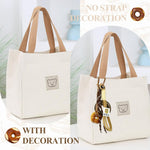 PALAY Bag Charm for Handbags featuring PU Doughnut and Bread Pendants with Nylon Rope | Cute Gift for Women and Girls