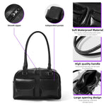 PALAY Shoulder Bag for Women featuring Waterproof PU Leather and Multiple Pockets | Retro Handbag for Travel