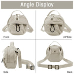 PALAY Crossbody Bags for Women 18x6x18cm with Dual Zipper Design Durable Nylon Sling | Stylish Everyday Carry
