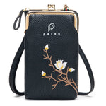 PALAY Crossbody Phone Bag for Women with 7.1x4.37x1.96 in Size and 6 Card Slots | PU Leather Mini Wallet