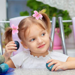 PALAY Hair Bows for Kids Girls featuring 6 Butterfly Clips 2 in each | Colorful Accessory Set