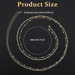 PALAY Pearl Waist Chain for Women featuring 2 Layered Design & 26 42in Adjustable Fit | Gold Plated Belly Jewelry