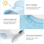 PALAY Sun Golf Visor Hats for Women with Retractable Brim and Breathable Fabric | Adjustable Fit