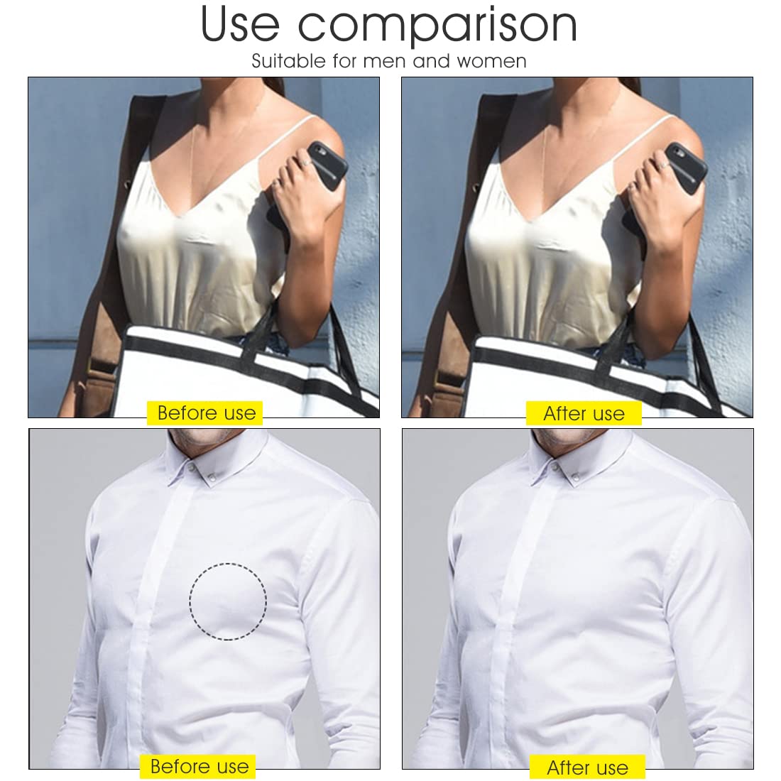 PALAY Nipple Cover for Women with 4 Pairs 6.5cm Reusable Self Adhesive Silicone Pads | Breathable Invisible Pasties for Dresses