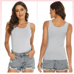 PALAY Thermal Top for Women featuring Fleece Lined Wide Straps in Black | Warm Winter Vest