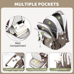 PALAY School Backpack for Girls featuring Multi Compartments and Padded Straps Fits 16 Inch Laptop