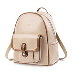 PALAY Backpack for College and Travel with Reinforced Straps | 7L Soft PU Water Resistant