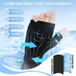 HANNEA® Mano Paquete de Hielo Gel Frío para Dedos, Guantes de hielo de Compresión Reutilizable Para Lesiones De Dedos, Correa de Muñeca Ajustable para Terapia de Frío y Calor, Artritis, Tendinitis, Gota