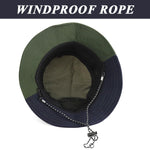 PALAY Polyester Bucket Hat for Women with Adjustable Chin Cord 54–58cm | Quick Dry Sun Protection