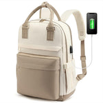 PALAY Laptop Backpack for Travel and School featuring USB Charging Port and Oxford Cloth Design