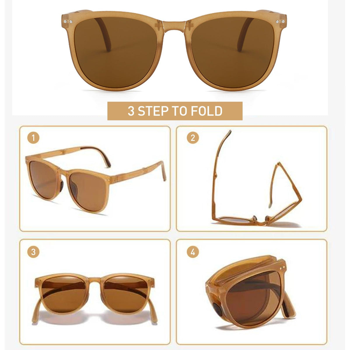 PALAY® Women Sunglasses, Fashion UV Protective Sunglasses for Men and Womenwith Travel Storage Case Stylish Polarized Sunglasses at Driving, Beach Resort, Travel