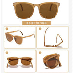 PALAY® Women Sunglasses, Fashion UV Protective Sunglasses for Men and Womenwith Travel Storage Case Stylish Polarized Sunglasses at Driving, Beach Resort, Travel