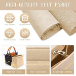 PALAY Makeup Organizer Pouch for Handbags with Multi Compartments and Zipper Pocket 26x20x13cm