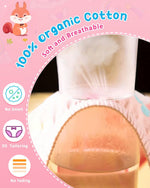 PALAY® 3 Pack Little Girls' Soft Cotton Underwear Toddler Undies Kids panties, Cartoon Pure Comfort Underwear for 2-3 Years Old, M