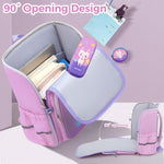PALAY Unicorn Backpack for Kids featuring 31×21×41 cm Large Capacity EVA Waterproof Design | Ideal School Gift for Girls