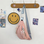 PALAY Fanny Pack for Women with Panda Charm and Adjustable Strap | 2 PCS Nylon Travel Set