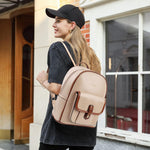 PALAY Backpack for College and Travel with Reinforced Straps | 7L Soft PU Water Resistant