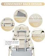 PALAY Travel Backpack for Men with 14 in Laptop Sleeve and Separate Shoe Compartment | Waterproof Polyester Design