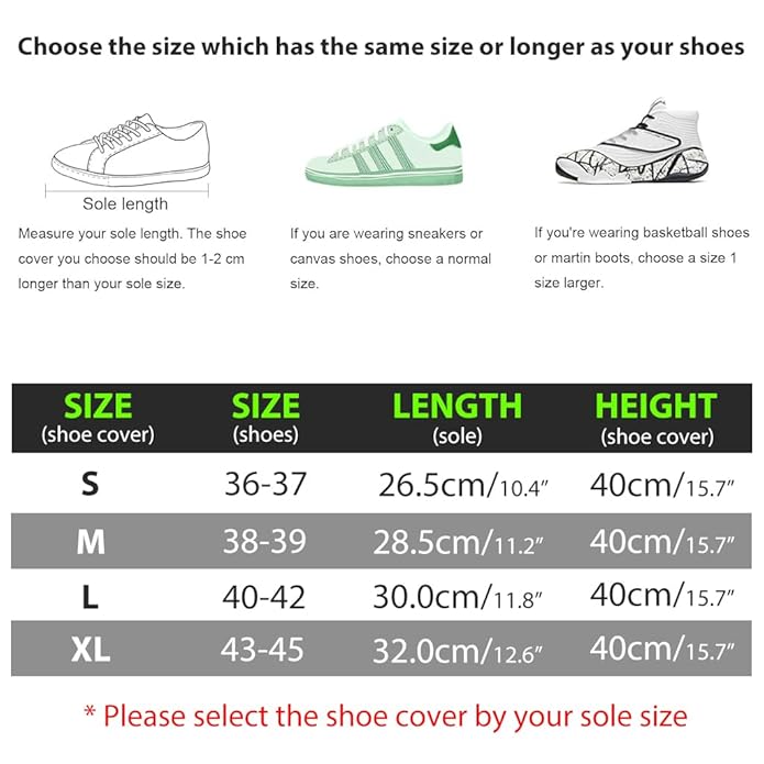 PALAY® Rain Shoes Cover, Waterproof Shoe Covers for Men Women, Reusable PVC Shoe Cover for Rainy Season, Non-Slip TPE Sole Rain Boots with Elastic Design Outdoor Footwear Protector for Monsoon