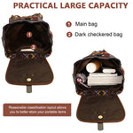 PALAY Bohemian Laptop Backpack for Travel and School featuring 38×33×9cm Size | Massage Cushioned Straps