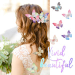 PALAY Hair Clips Set featuring 14 Pcs 3.54 in Pearl Butterfly Design for Girls and Women