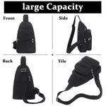 PALAY Crossbody Bags for Women featuring Three Zippered Pouches and Waterproof Nylon | Ideal for Daily Outings