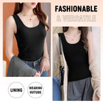 PALAY Thermal Vest Top for Women featuring Fleece Lining and Wide Straps | Winter Warm Layer