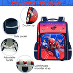 PALAY Kids School Backpack for Boys with 3D Back Support and Polyester Water Resistance