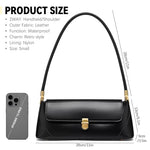 PALAY Shoulder Bag for Women featuring 11 in Handle and Gold Tone Hardware | Vegan Leather Hobo