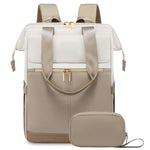 PALAY Laptop Backpack for Women featuring Dual Zipper Wide Open Design and Waterproof Oxford Cloth | Fits 15.6 Inch Laptop